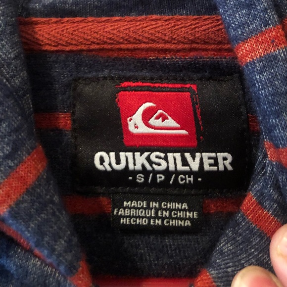 Men’s Quicksilver zip up sweatshirt - Picture 4 of 6